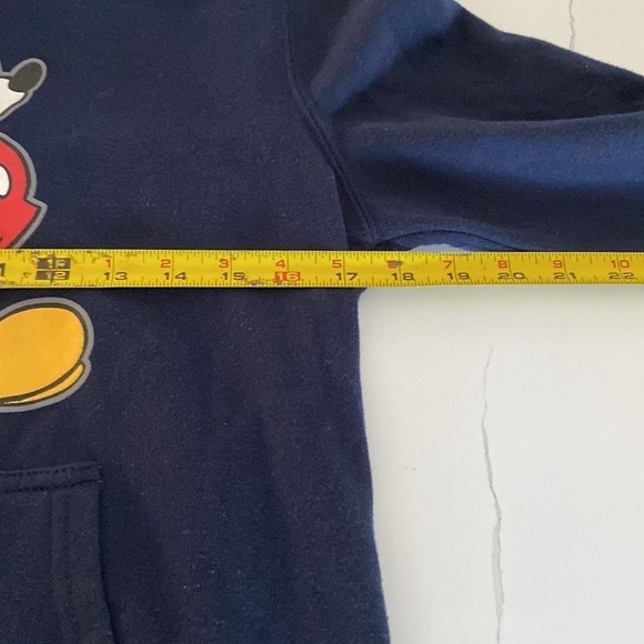 Disney Hoodie Mickey Mouse Navy Blue Womens Ladies Size Small - Picture 9 of 12
